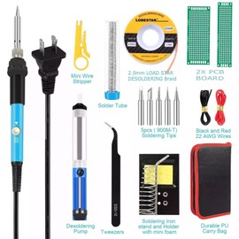 60W Electric Soldering Iron Welding Gun Tool Kit Solder Wire Desoldering Pump
