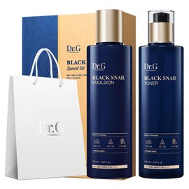 Dr.G Black Snail Toner 150ml + Emulsion 150ml Special 2-piece set, 1 set / 닥터지 블랙 스네일 토너 150ml + 에멀전 150ml 스페셜 2종 세트, 1세트