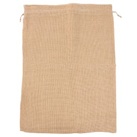 CleverDelights 18" x 24" Burlap Bags - 10 Pack - 18x24 Inch Jute Burlap Drawstring Sacks