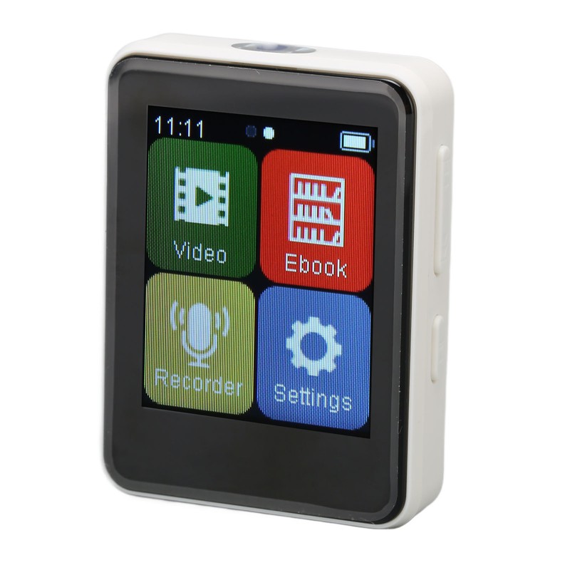 MP3 Player Bluetooth 5.0 Intelligent HD Noise Reduction FM Radio