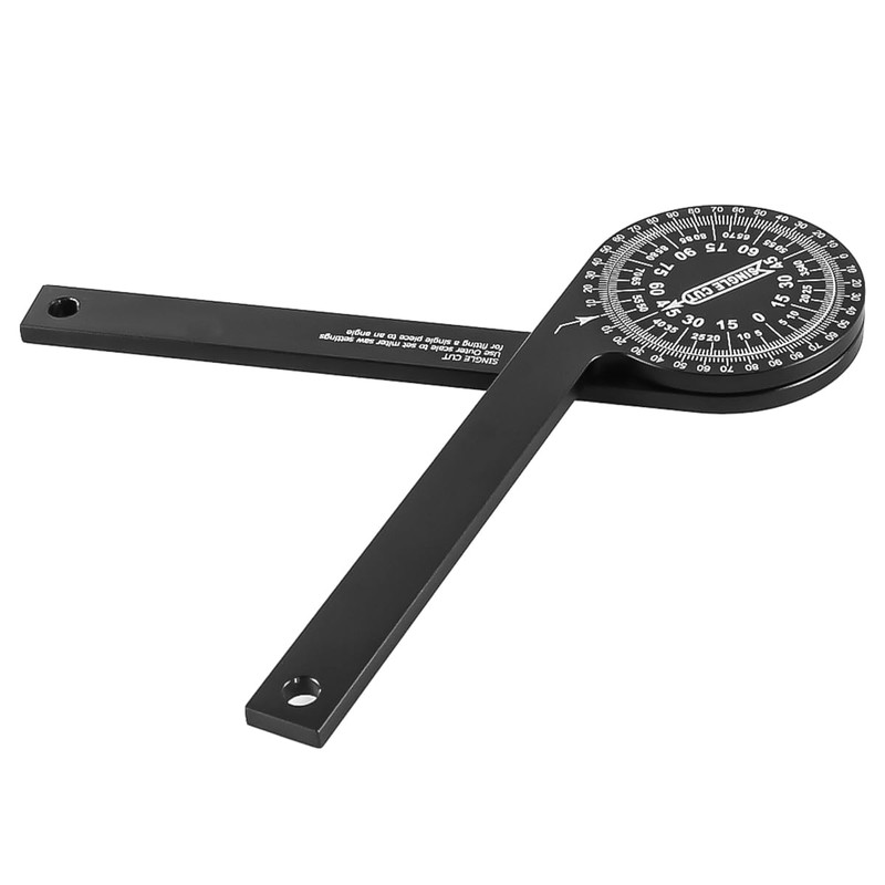 Laroal Miter Saw Protractor Aluminum Angle Finder 7in Mitre Saw