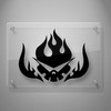 Yoonek Graphics Gurren Lagann Decal Sticker for Car Window, Laptop,