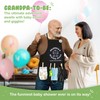MUNIFICENCE Grandpas Diaper Duty Black Apron For New Grandpa to
