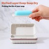 Soap Dish With Lid, Travel Soap Case, Leakproof Soap Container