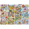 Gibsons Curious Creatures 500 Piece Jigsaw Puzzle Beautiful Colourful Wildlife