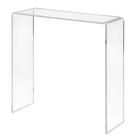 Zeigis® Decorative Bridge Acrylic Glass in 200 x 200 x 70 mm – Shoe Stand/Shoe Stand/U-Stand/Acrylic Stand/Product Presentation/Decorative Stand