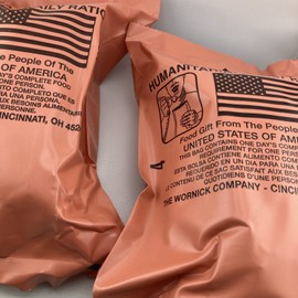2 Emergency food Humanitarian Random ￼Daily Ration. Sealed ￼