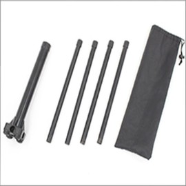 Just Corporation Easy Pole Stand, Store, Fixture, Display Supplies, Indoor, Pole Stand, Streamer Fixture, Compact Storage, Easy Installation, Exhibitions, Events, Storage Bag Included