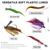 THKFISH Swimbaits for Bass Fishing,Soft Plastic Fishing Lures Shad Soft