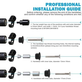 MZS Motorcycle Bar End Mirrors Rear View Side Mirror Black 7/8 Compatible with GROM MSX125 CB500F Z125 Z750 Z900 MT-03 MT-07 FZ-07 MT-09 FZ-09 MT-10 FZ-10 FZ6 FZ8 FZ6R SV650 SV1000 GSXR 600 750 1000