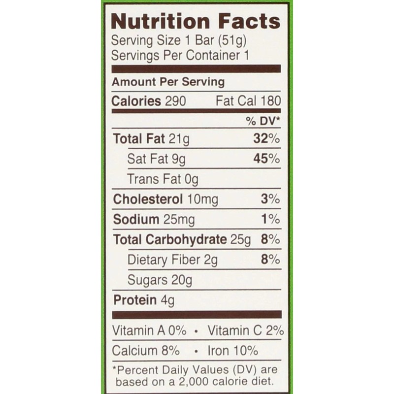 Lake Champlain Chocolates Hazelnut Milk Chocolate Bar 1.8 Oz