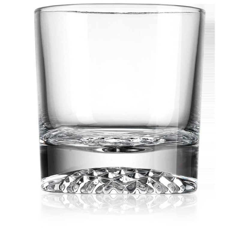 Godinger Double Old Fashioned Beverage Glass Cup Fiore