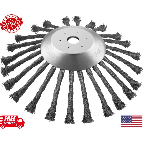 Does not apply 10 inch Unbreakable Steel Wire Weed Brush