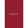 GAMEDAY - CRIMSON AND GRAY Edition | Premium Lined Journal