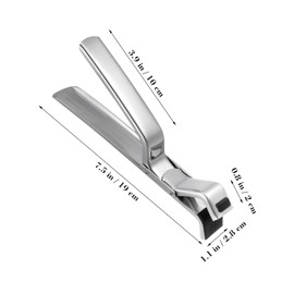 SHERCHPRY Kitchen Appliance Dish Gripper Stainless Steel Clamp Plate Gripper Anti-scald Plate Lifter Fetch Tongs Holder for Moving Hotplates Kitchen Aid Household Appliances