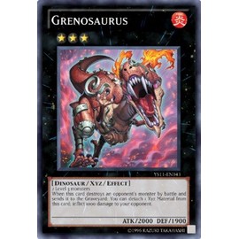 Yu-Gi-Oh! - Grenosaurus Super Rare - Dawn of the XYZ