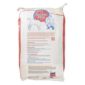 Manna Pro Suckle Pro Calf Milk Replacer, 22% Protein with Probiotics, Supports Healthy Growth, Digestion, and Immune Health in Calves, Easy to Mix, 40 lb