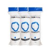 Cotton yarn pure cotton waterjet round cotton pad, 100 sheets, 3 pieces / 솜사장 순면 워터젯 원형 화장솜, 100매입, 3개