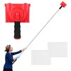 Paint Edge Trimmer Plus Two Replace Pads,with 35.4-78.7 inch spliceable