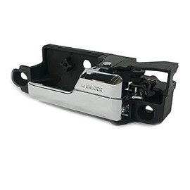 S Sentinel Parts Inside Interior Door Handle Rear Passenger Side Compatible with 2006-2012 Ford Fusion 2007-2012 Lincoln MKZ, 2006 Lincoln Zephyr, 2006-2011 Mercury Milan Replaces # 6E5Z-5422600-A