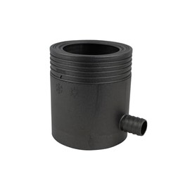 Marley Rain Collector with Filter and Overflow Stop DN 80-105 mm Anthracite Metallic Downpipe Filter