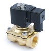 U.S. Solid 3/4" Brass Solenoid Valve - 12V DC, Normally