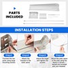 Yaocom 2 Pack Solar Panel Pole Mount Kit Universal Angle