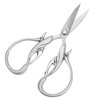 Craft Scissors, Fully Embossed Design Classic Style Stainless Steel Material