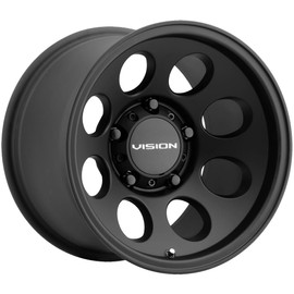 15x10 Vision 56 Midway Satin Black Wheel 5x4.5 (-25mm)