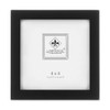 Lawrence Frames Standard Wood Picture Frame, 4x4, Black