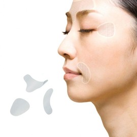 Facial wrinkle lifting patch sticker forehead wrinkle tape eye tape sticker Long type 3ea