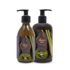 Oleum Vitae Kit Dúo Shower Gel Body Lotion Kiwi Bloom Crema Corporal Ducha Higo Limoncillo