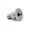 QMINOX SS304 KF16 NPT Male Adaptor thread 1/4" NW16 KF