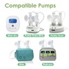 Maymom Duckbill, Replacement Flange Kit Compatible with Ameda Purely Yours,
