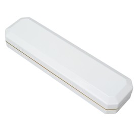 LED Lighted Jewelry Gift Box Rings Bracelet Tray Display Storage Case for Proposal Engagement WeddingWhite