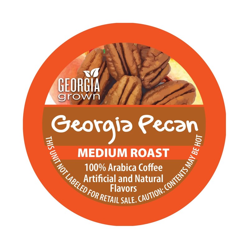 Aroma Ridge Georgia Pecan Flavored Coffee Single-Serve Pods 12 ct