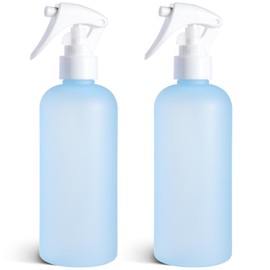 VEXPLO Spray Bottles Plastic Water Spray Bottle for Hair, Ultra Fine Mist Empty Mister Spray Bottles for Hair, Cleaning, Plants, Pets, Barbers, Salons, Essential Oil Scents, 2 Pack 10 oz (300ML)
