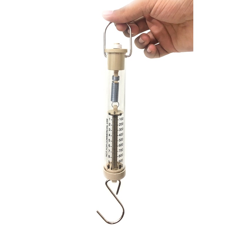 Sciencent Set of 6 Spring Balance Hanging Spring Scale Set