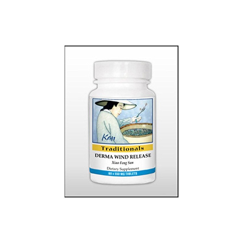 Kan Herbs - Derma Wind Release 60 tabs [Health and