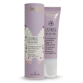 farfalla Cistrose Moisturising Day and Night Cream for All Skin 100% Certified Natural Cosmetics 30 ml