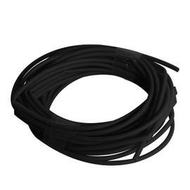 Aoje-Link 2mm ID Black Heat Shrink Tubing Shrinkable Tube 5M(16.4Ft) 1pcs