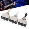 3Pcs Electric Guitar Toggle Switch 3 Way Voice Changeover Shifter