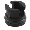 Lezyne TBNo3 Rubber Flap Cap Black