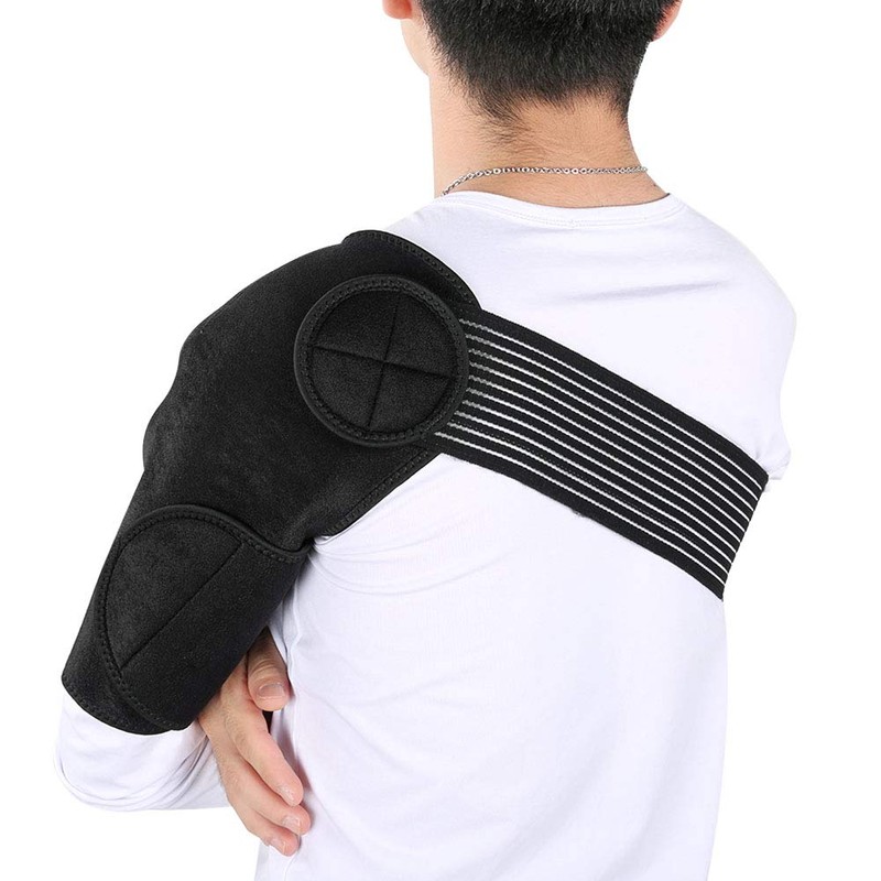 HERCHR Shoulder Support, Comfortable Shoulder Support, Flexible Neoprene Protective Belt,