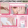6PCS Hydrating Hand Mask Gifts Set,Intensive Cute Hand Masks for