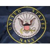 usep 2x3 Embroidered Double Sided U.S. Navy Emblem Seal Crest