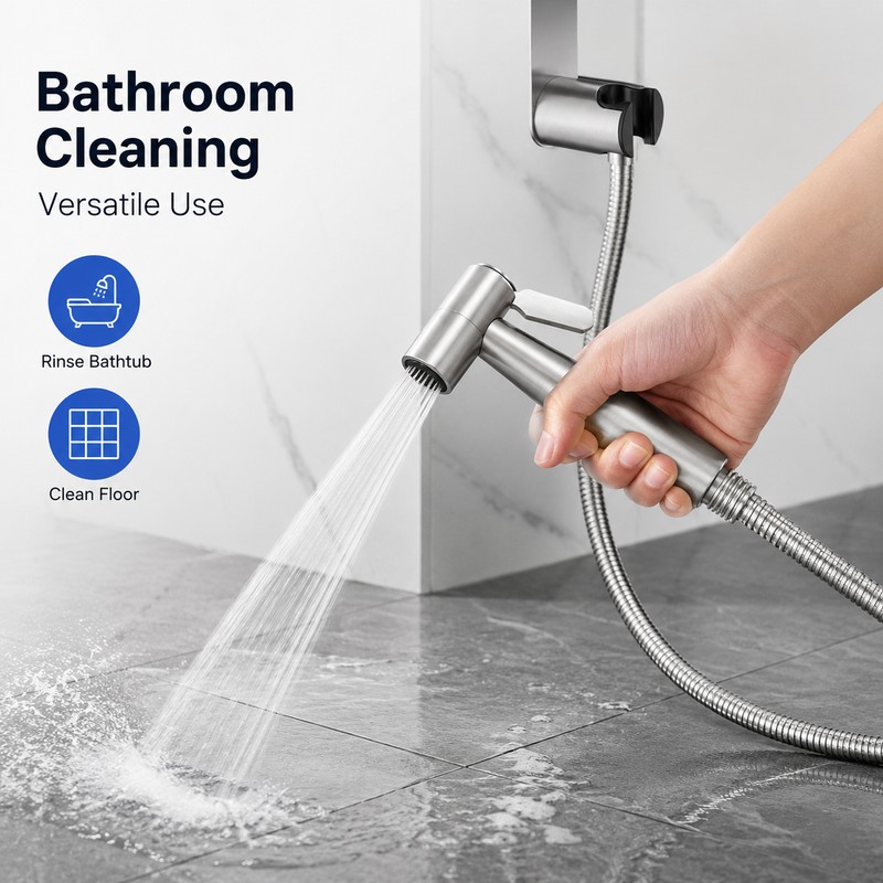 Handheld Bidet Sprayer for Toilet – 304 Stainless Steel Hygiene