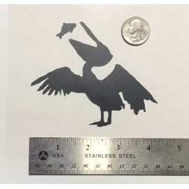 Unbranded Banksy 2024 Pelican BLACK vinyl decal weatherproof dishwasher-saf