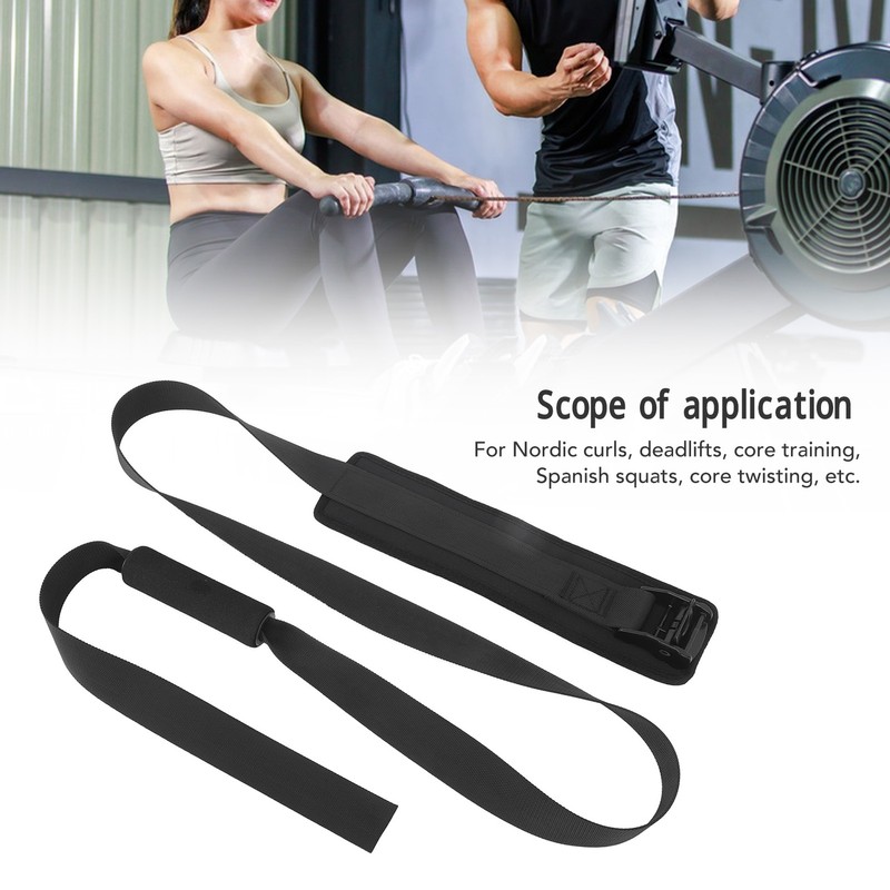 Leg Exercise Assisted Strap Tear Resistant Lightweight Hamstring Curl Strap