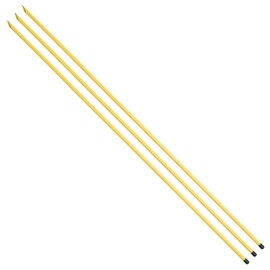 TALITARE Golf Alignment Sticks 58", Golf Sticks Alignment Rods 3 Pack, Full Alignment Sticks for Golf Training, Golf Practice Swing Trainer for Aiming, Putting, Yellow